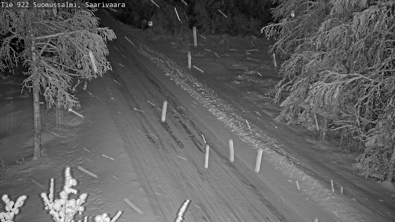 Kelikamerat Kuva Tie 843 Suomussalmi, Saarivaara, Suomussalmi, Kainuu