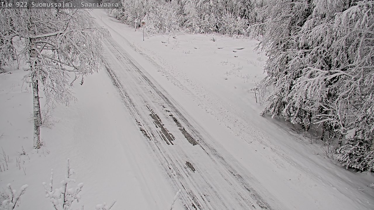 Kelikamerat Kuva Tie 843 Suomussalmi, Saarivaara, Suomussalmi, Kainuu