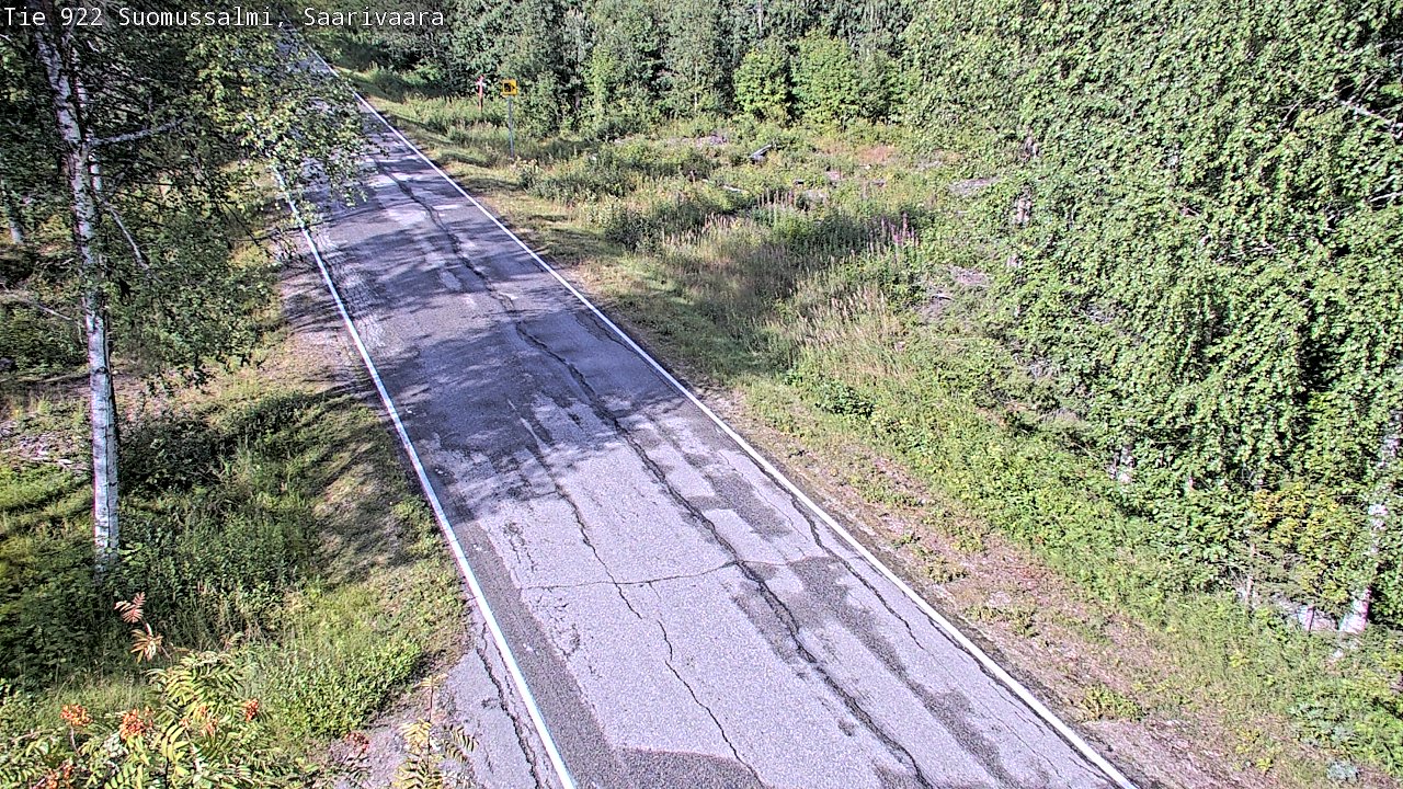 Kelikamerat Kuva Tie 843 Suomussalmi, Saarivaara, Suomussalmi, Kainuu
