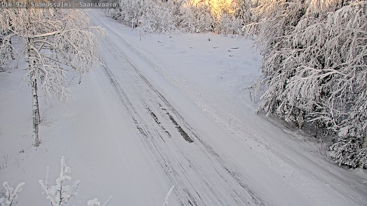 Kelikamerat Kuva Tie 843 Suomussalmi, Saarivaara, Suomussalmi, Kainuu
