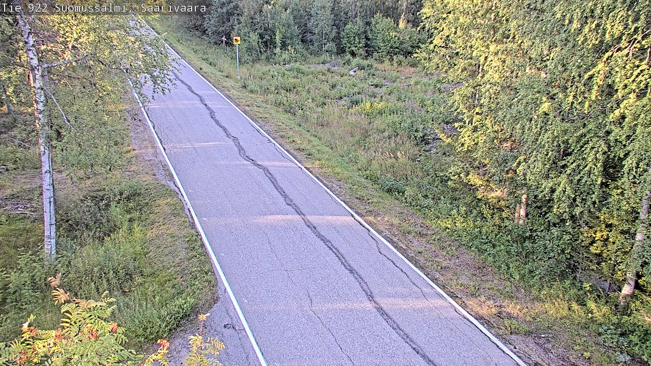 Kelikamerat Kuva Tie 843 Suomussalmi, Saarivaara, Suomussalmi, Kainuu