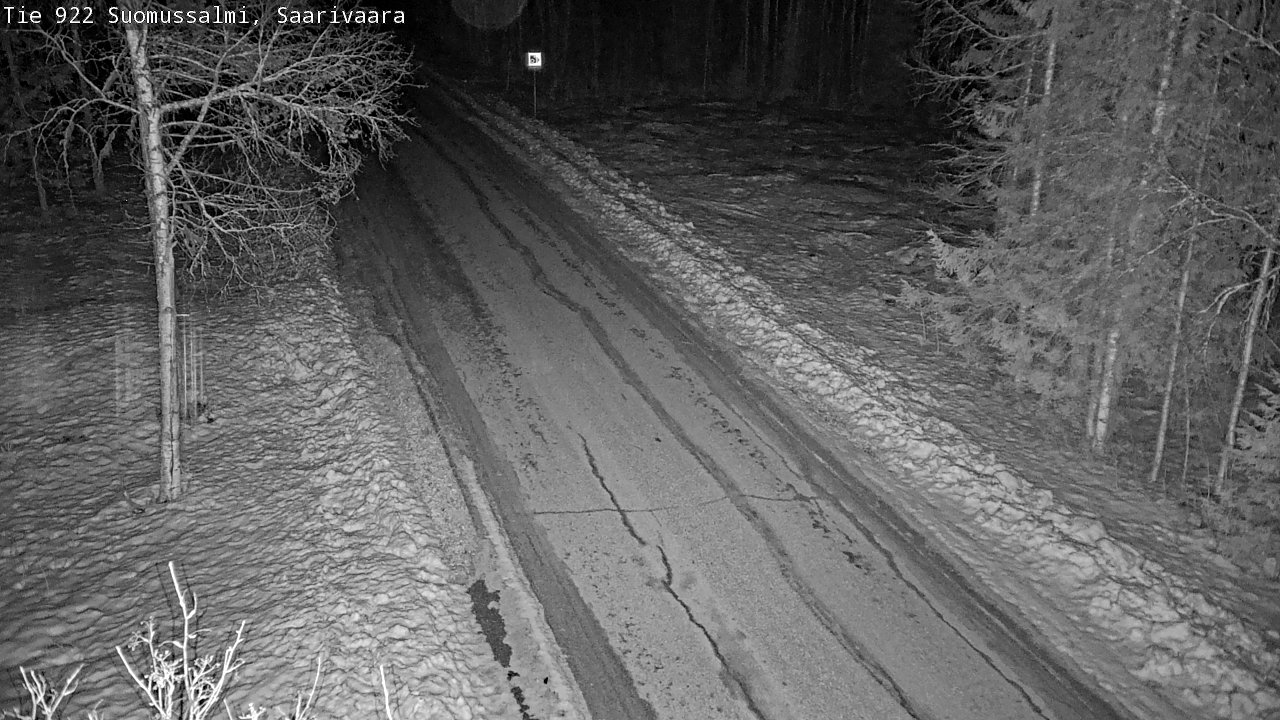 Kelikamerat Kuva Tie 843 Suomussalmi, Saarivaara, Suomussalmi, Kainuu