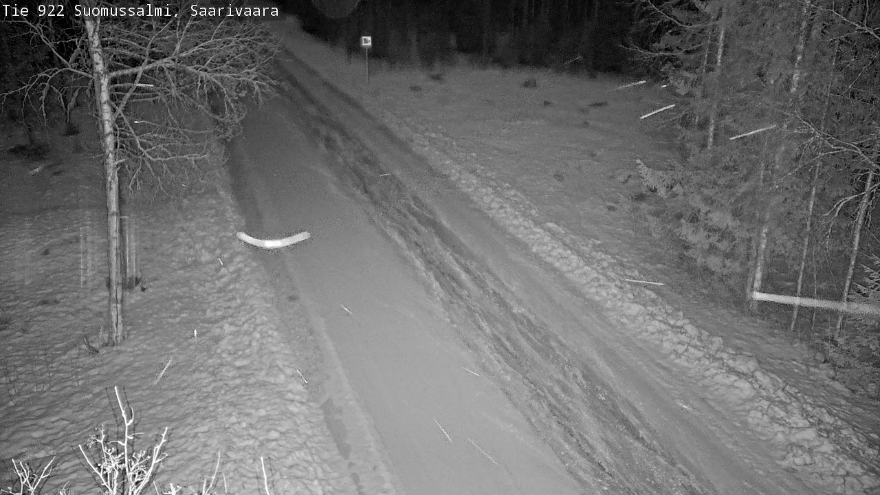 Kelikamerat Kuva Tie 843 Suomussalmi, Saarivaara, Suomussalmi, Kainuu