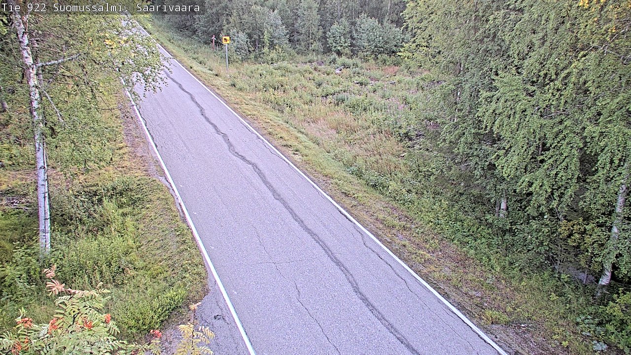 Kelikamerat Kuva Tie 843 Suomussalmi, Saarivaara, Suomussalmi, Kainuu