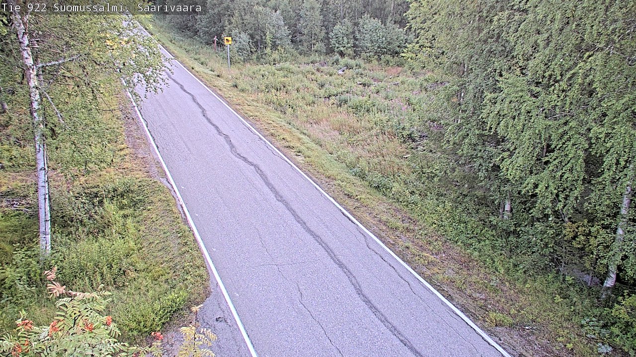 Kelikamerat Kuva Tie 843 Suomussalmi, Saarivaara, Suomussalmi, Kainuu