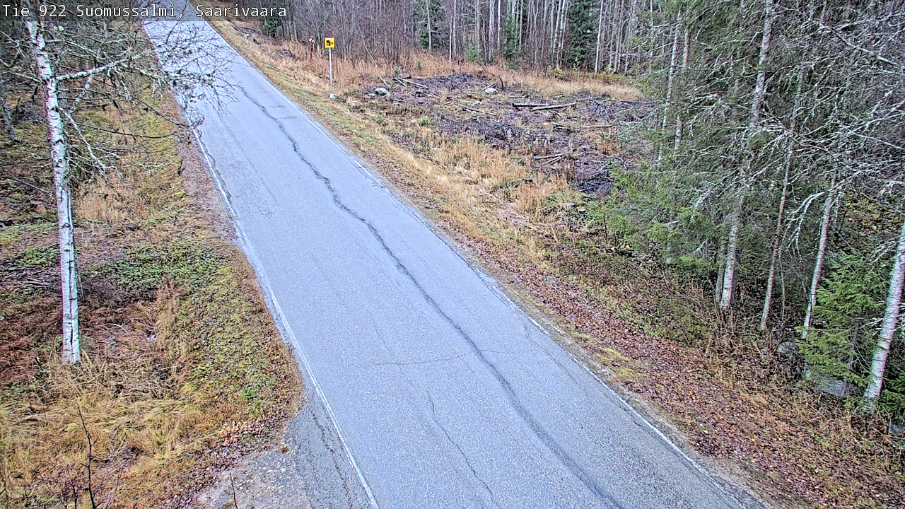 Kelikamerat Kuva Tie 843 Suomussalmi, Saarivaara, Suomussalmi, Kainuu