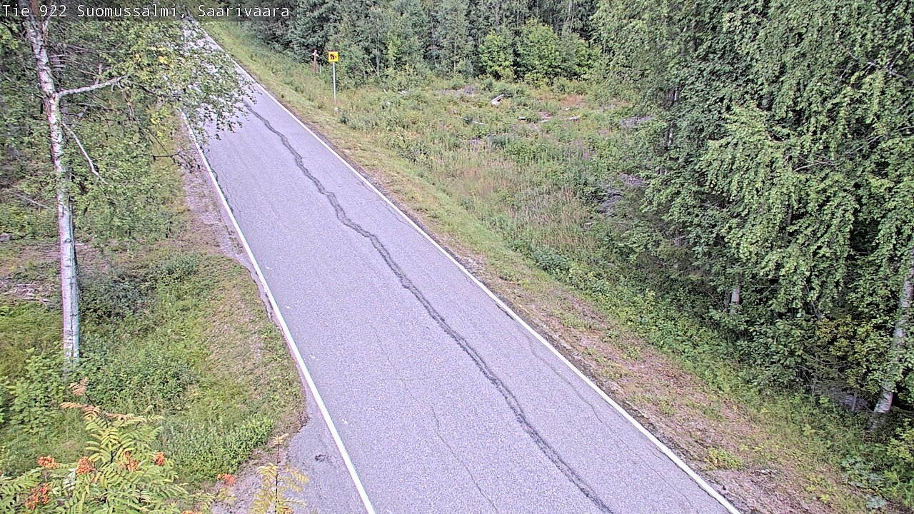 Kelikamerat Kuva Tie 843 Suomussalmi, Saarivaara, Suomussalmi, Kainuu