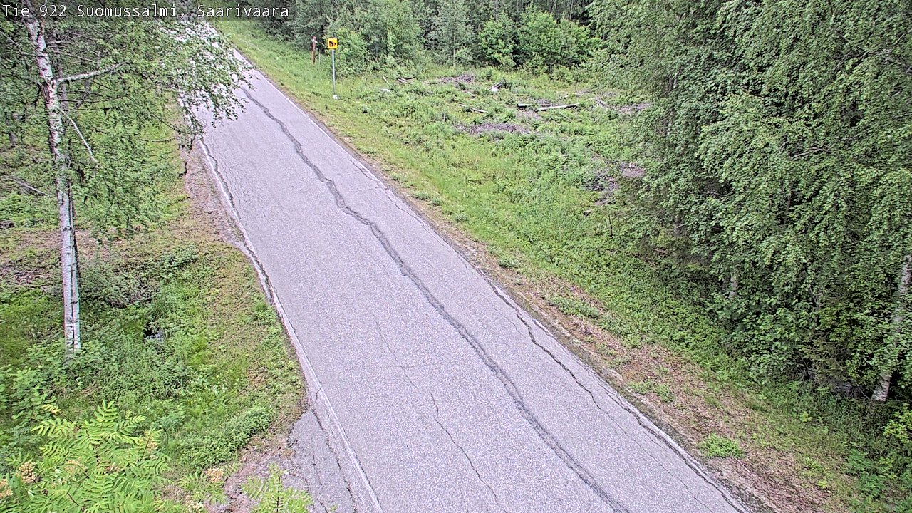 Kelikamerat Kuva Tie 843 Suomussalmi, Saarivaara, Suomussalmi, Kainuu