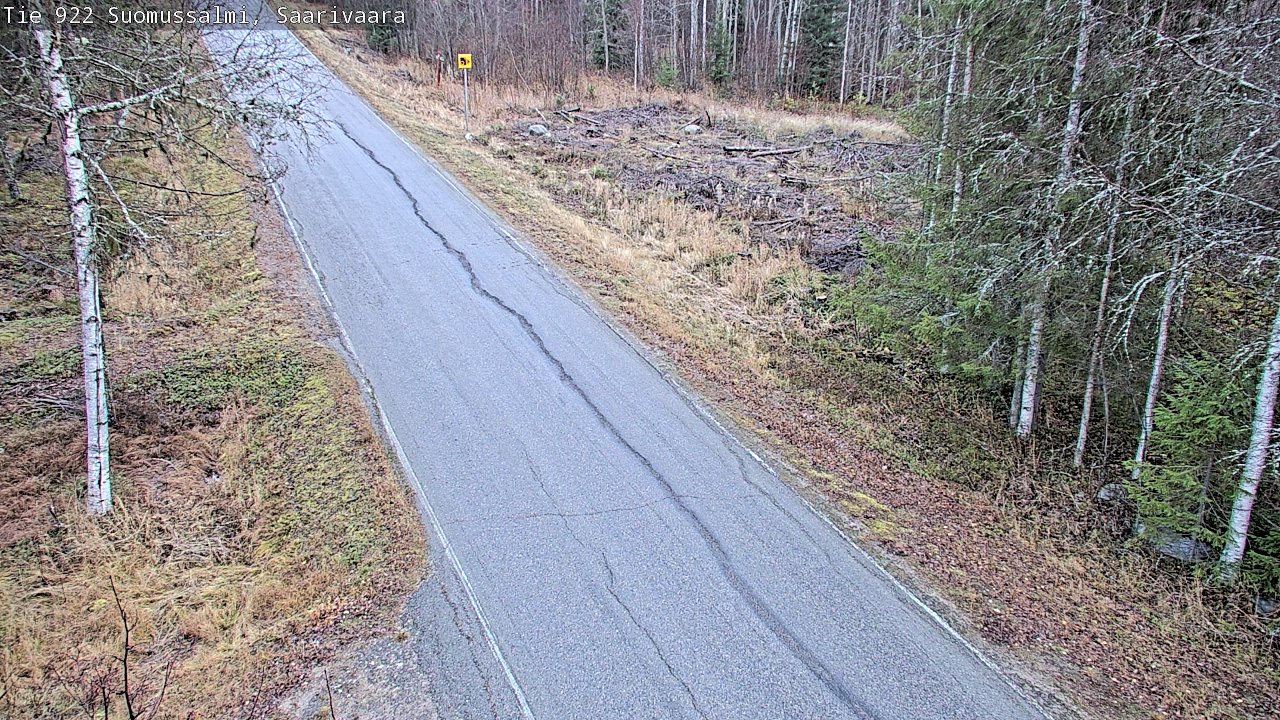 Kelikamerat Kuva Tie 843 Suomussalmi, Saarivaara, Suomussalmi, Kainuu