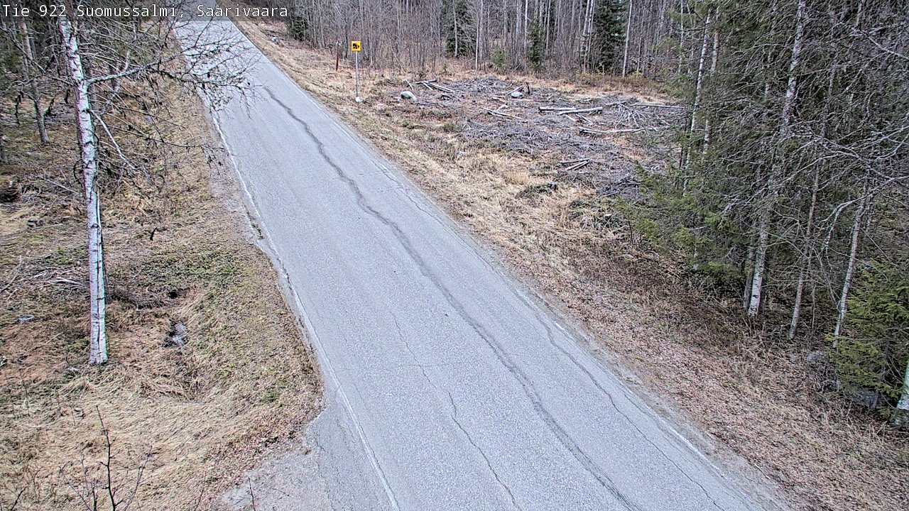 Kelikamerat Kuva Tie 843 Suomussalmi, Saarivaara, Suomussalmi, Kainuu