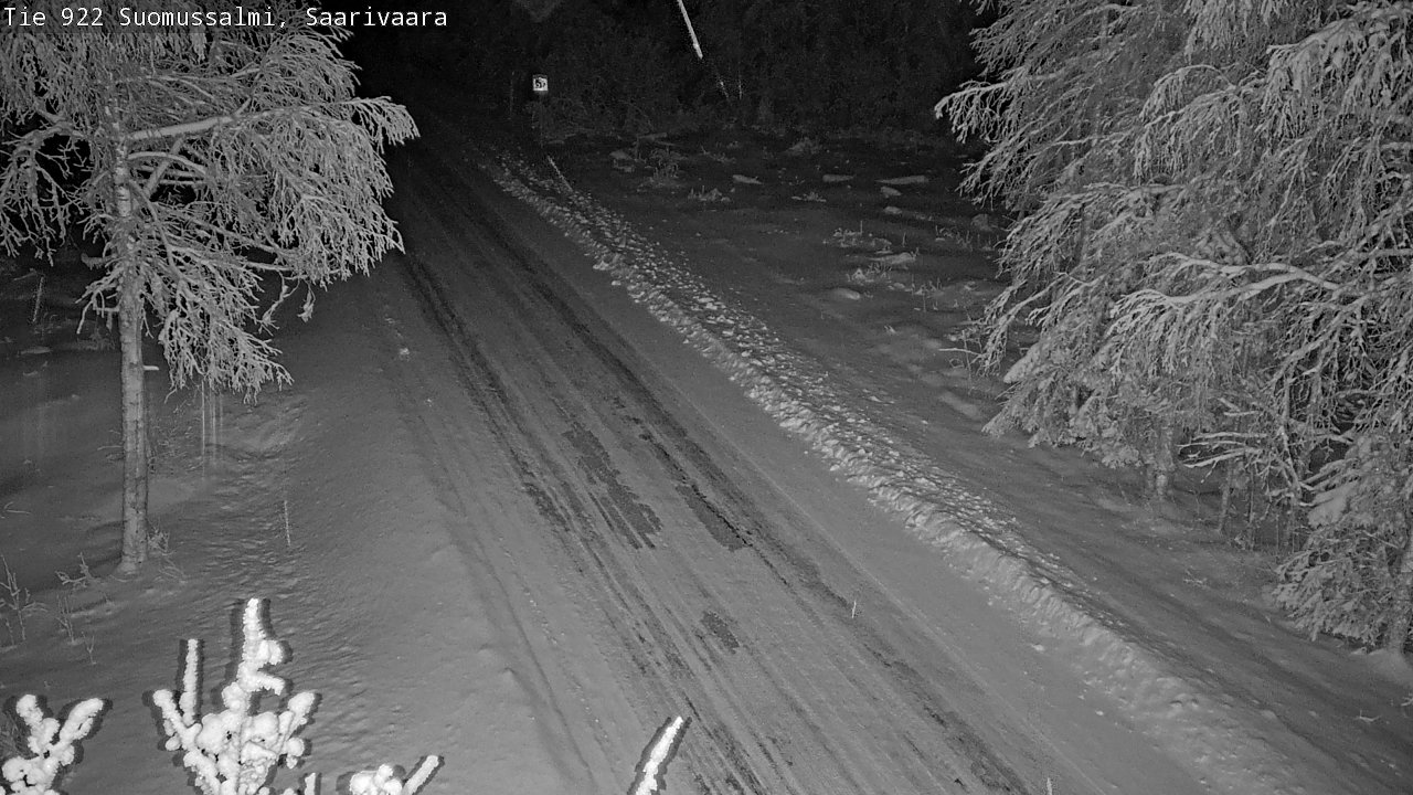 Kelikamerat Kuva Tie 843 Suomussalmi, Saarivaara, Suomussalmi, Kainuu