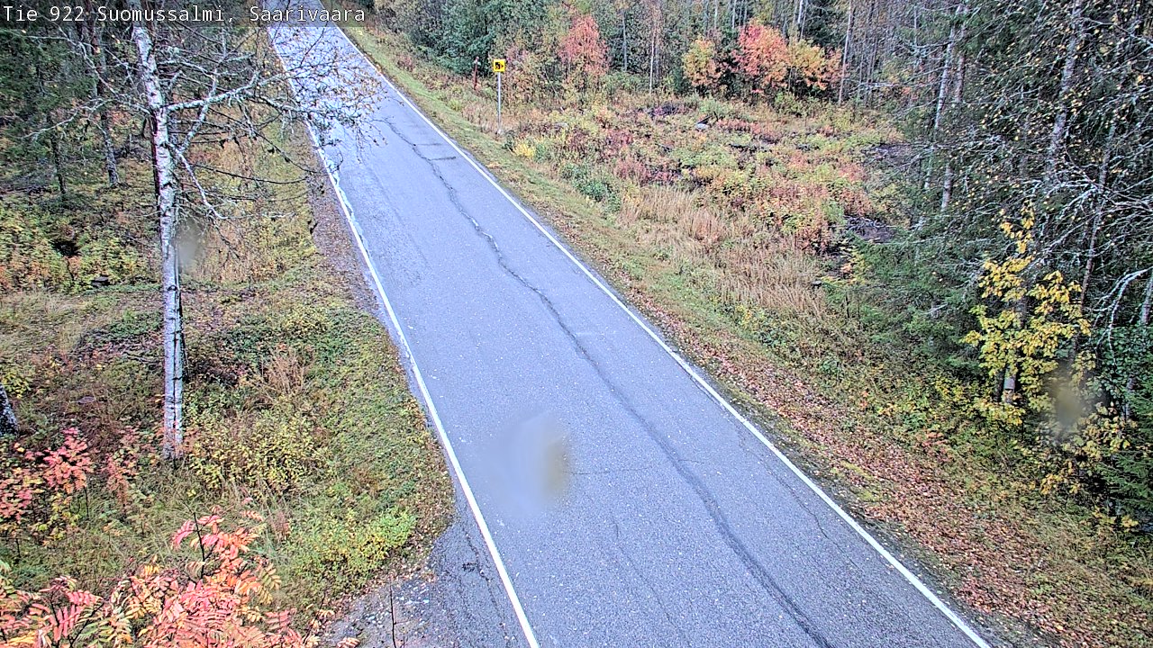 Weather Camera Image Road 950 843 Suomussalmi, Saarivaara, Suomussalmi, Kainuu
