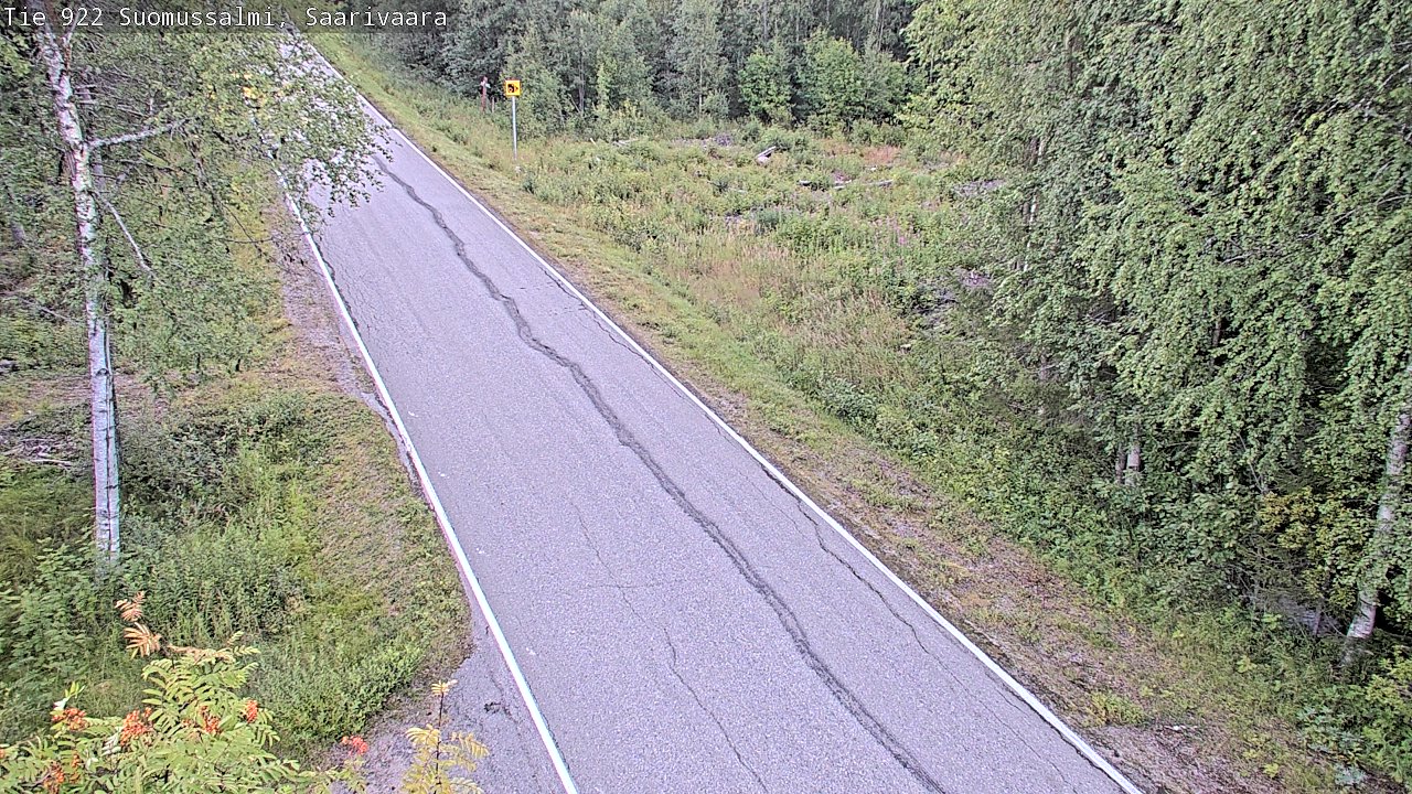 Kelikamerat Kuva Tie 843 Suomussalmi, Saarivaara, Suomussalmi, Kainuu