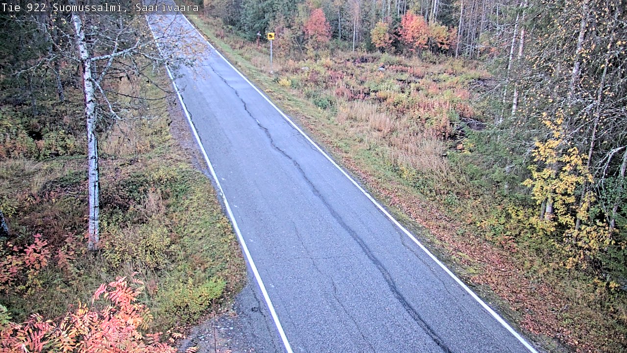 Kelikamerat Kuva Tie 843 Suomussalmi, Saarivaara, Suomussalmi, Kainuu