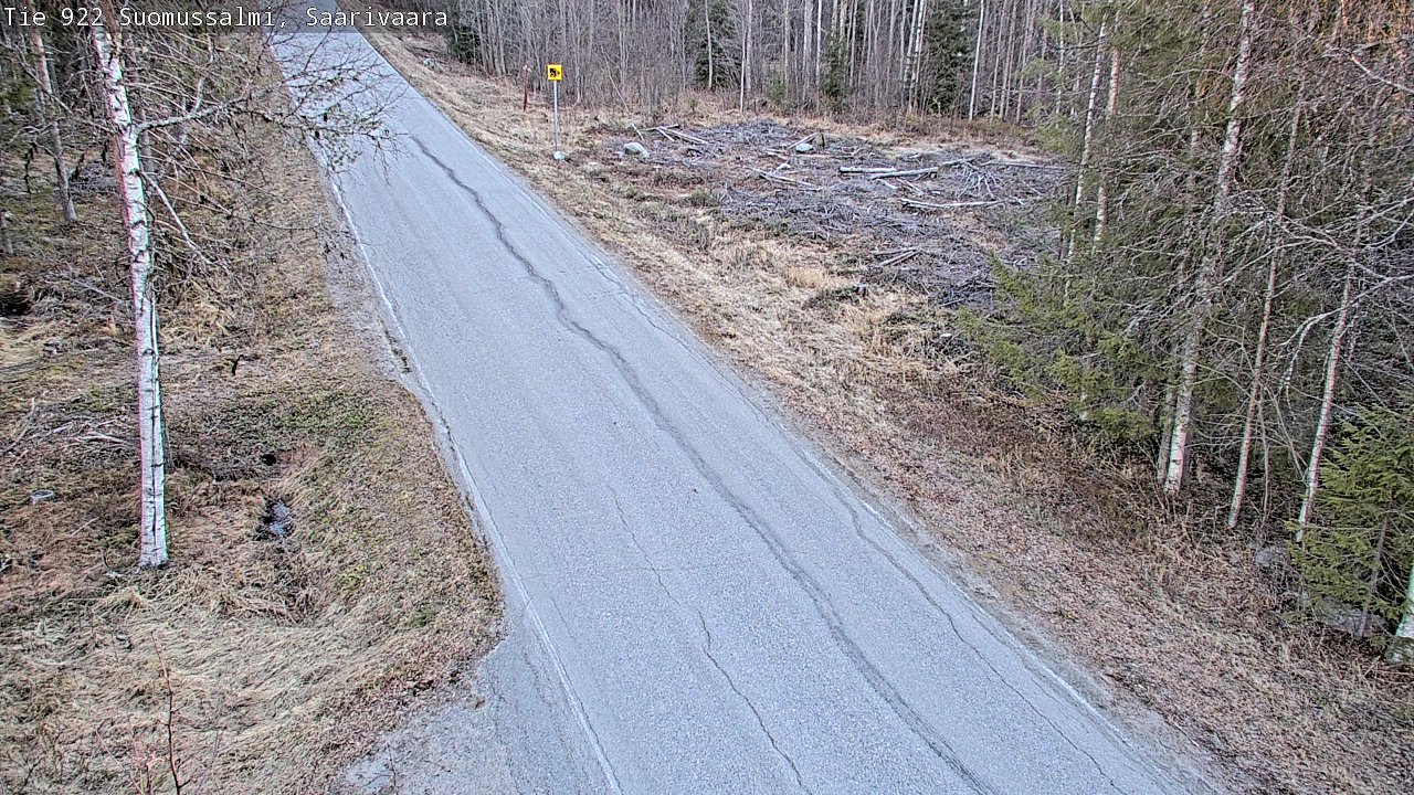 Kelikamerat Kuva Tie 843 Suomussalmi, Saarivaara, Suomussalmi, Kainuu