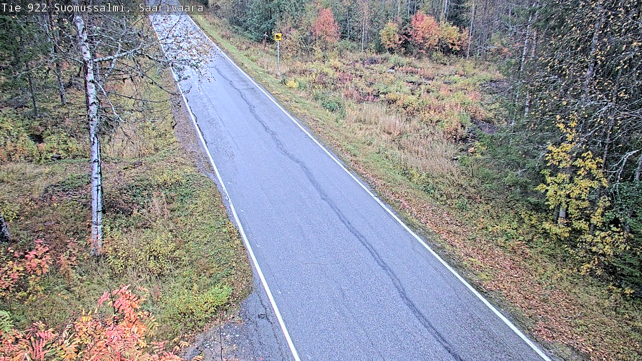 Kelikamerat Kuva Tie 843 Suomussalmi, Saarivaara, Suomussalmi, Kainuu