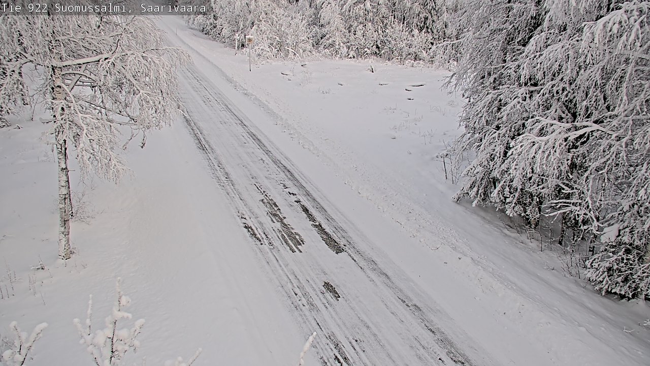 Kelikamerat Kuva Tie 843 Suomussalmi, Saarivaara, Suomussalmi, Kainuu