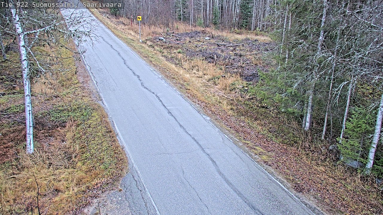 Kelikamerat Kuva Tie 843 Suomussalmi, Saarivaara, Suomussalmi, Kainuu