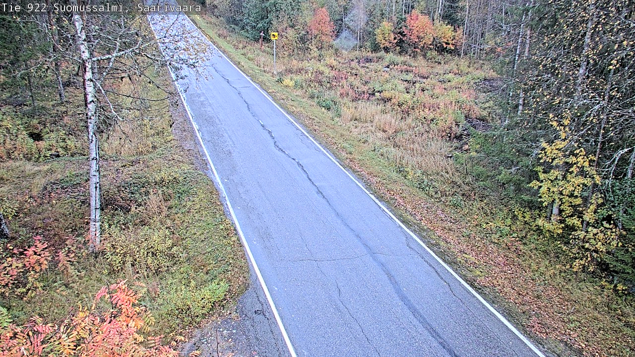 Kelikamerat Kuva Tie 843 Suomussalmi, Saarivaara, Suomussalmi, Kainuu