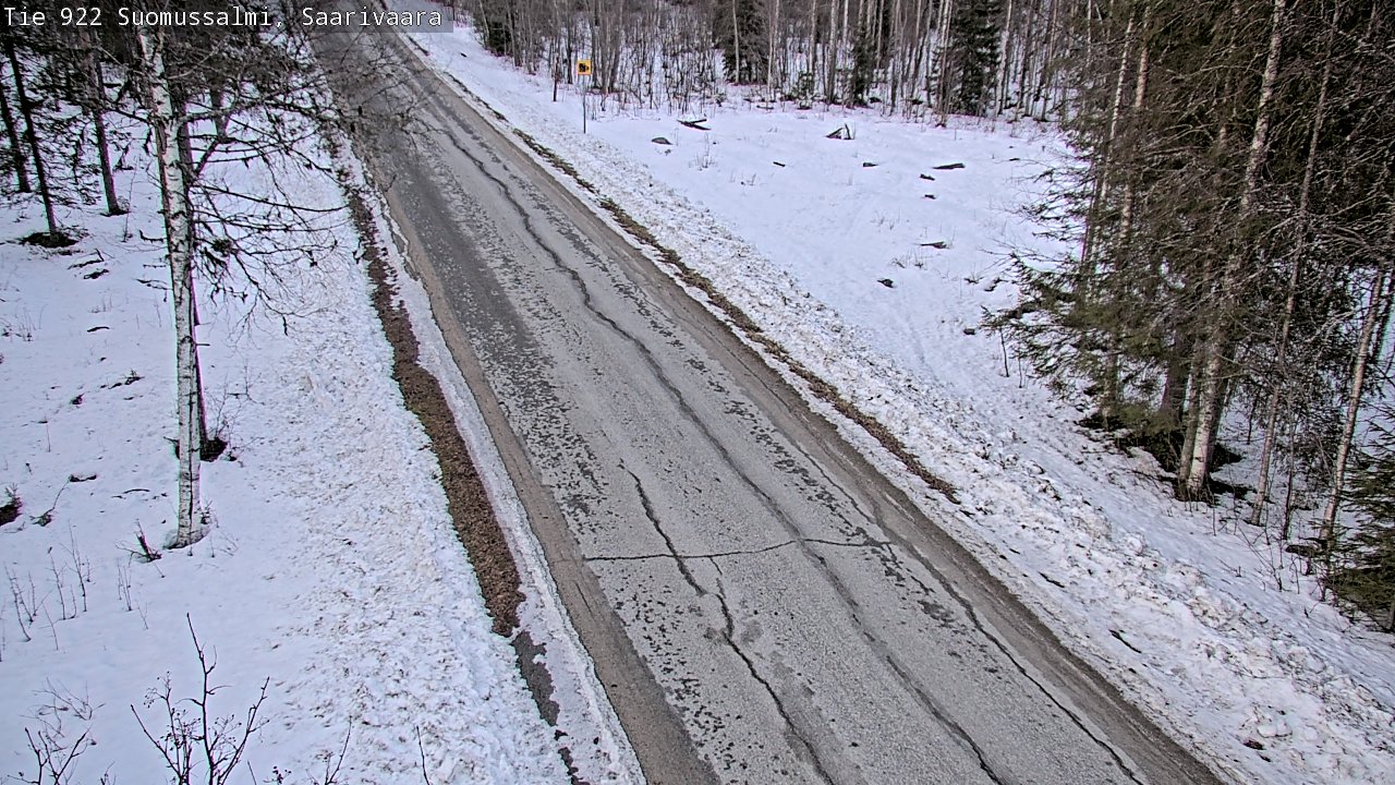 Kelikamerat Kuva Tie 843 Suomussalmi, Saarivaara, Suomussalmi, Kainuu