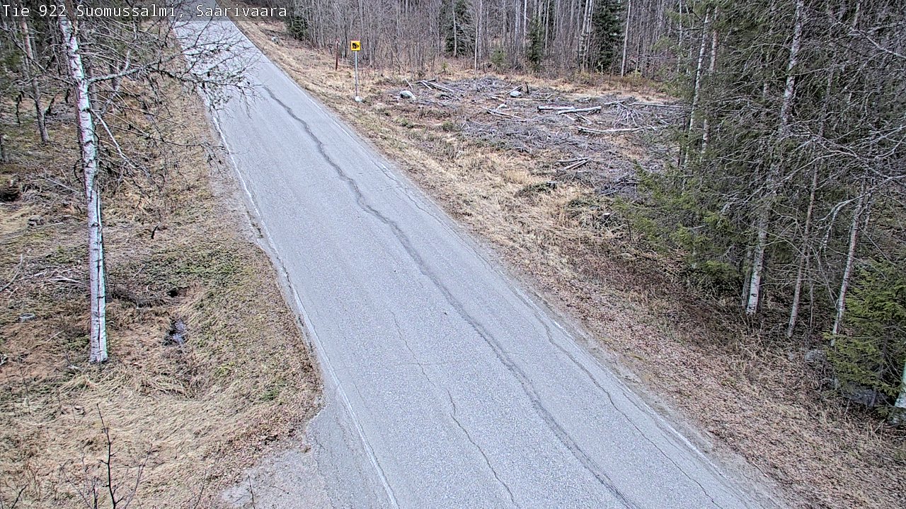 Kelikamerat Kuva Tie 843 Suomussalmi, Saarivaara, Suomussalmi, Kainuu