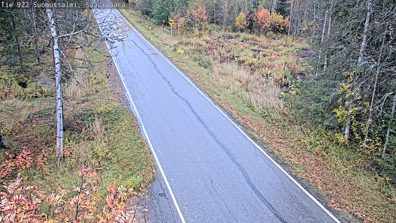 Weather Camera Image Road 950 843 Suomussalmi, Saarivaara, Suomussalmi, Kainuu