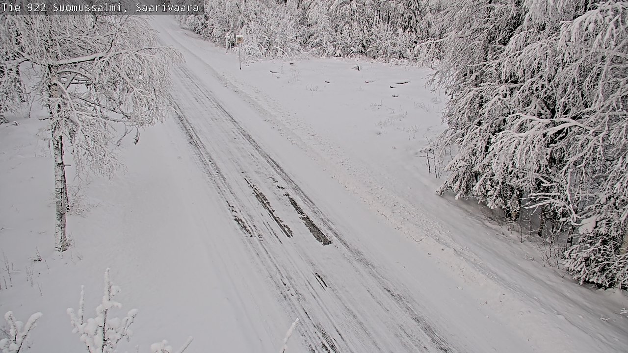Kelikamerat Kuva Tie 843 Suomussalmi, Saarivaara, Suomussalmi, Kainuu