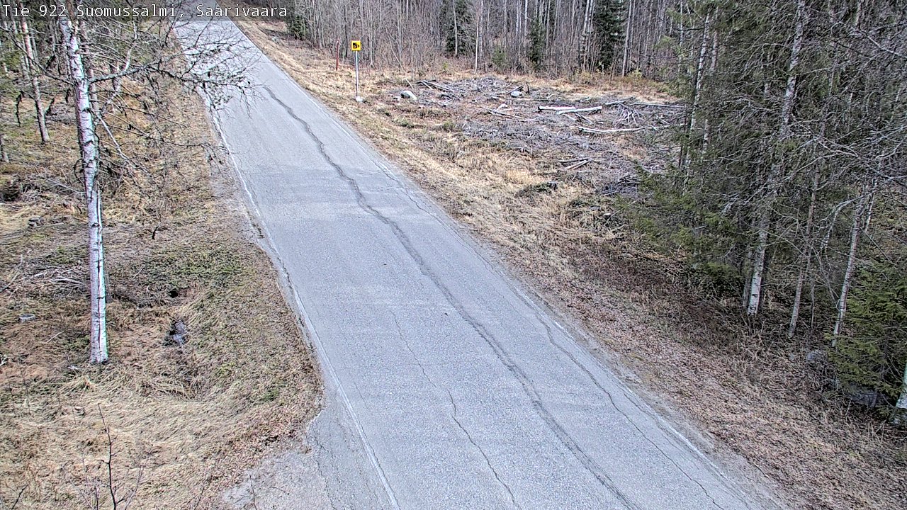 Kelikamerat Kuva Tie 843 Suomussalmi, Saarivaara, Suomussalmi, Kainuu