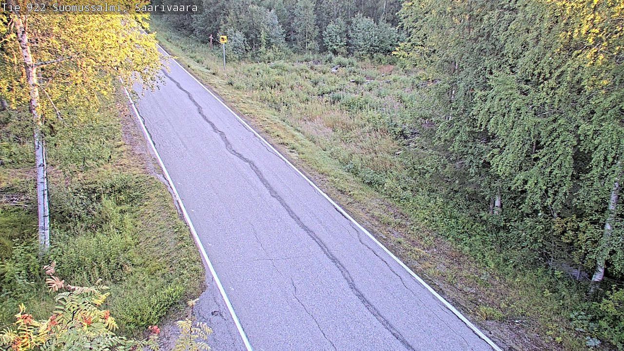 Kelikamerat Kuva Tie 843 Suomussalmi, Saarivaara, Suomussalmi, Kainuu