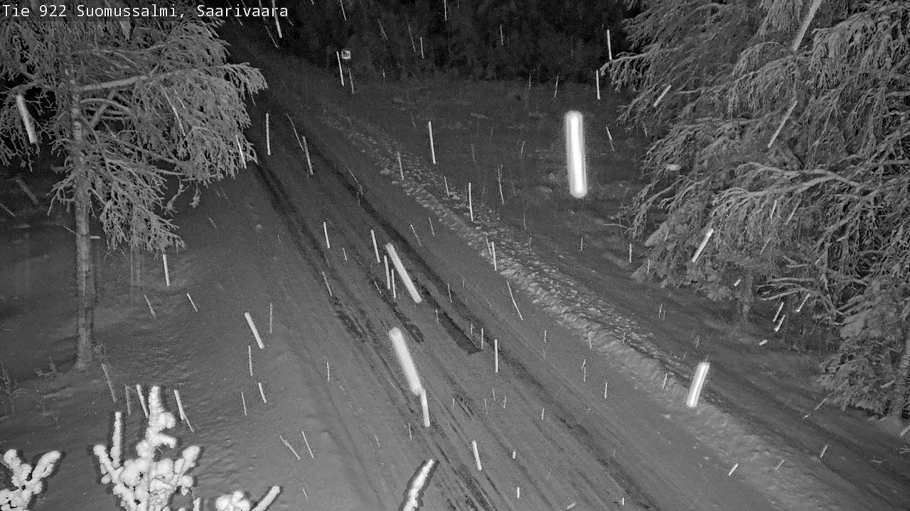 Kelikamerat Kuva Tie 843 Suomussalmi, Saarivaara, Suomussalmi, Kainuu