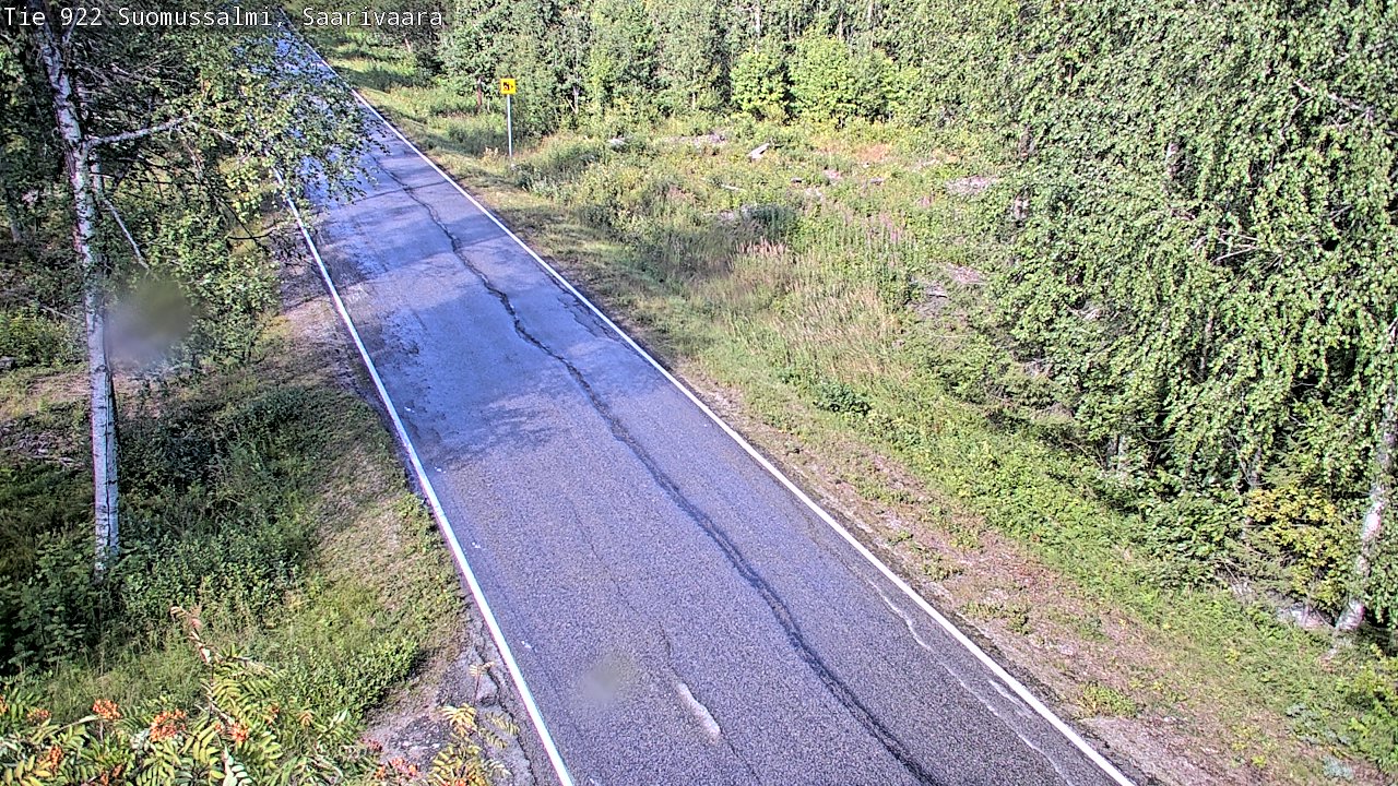 Kelikamerat Kuva Tie 843 Suomussalmi, Saarivaara, Suomussalmi, Kainuu