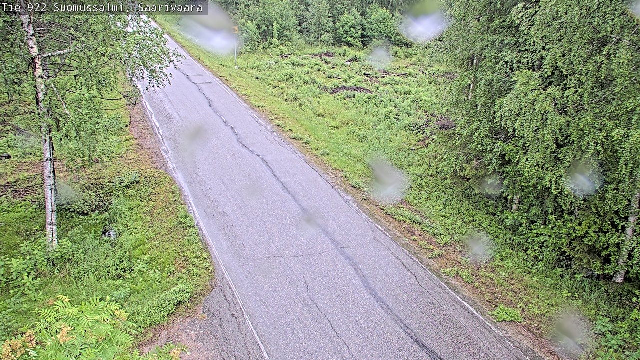 Kelikamerat Kuva Tie 843 Suomussalmi, Saarivaara, Suomussalmi, Kainuu