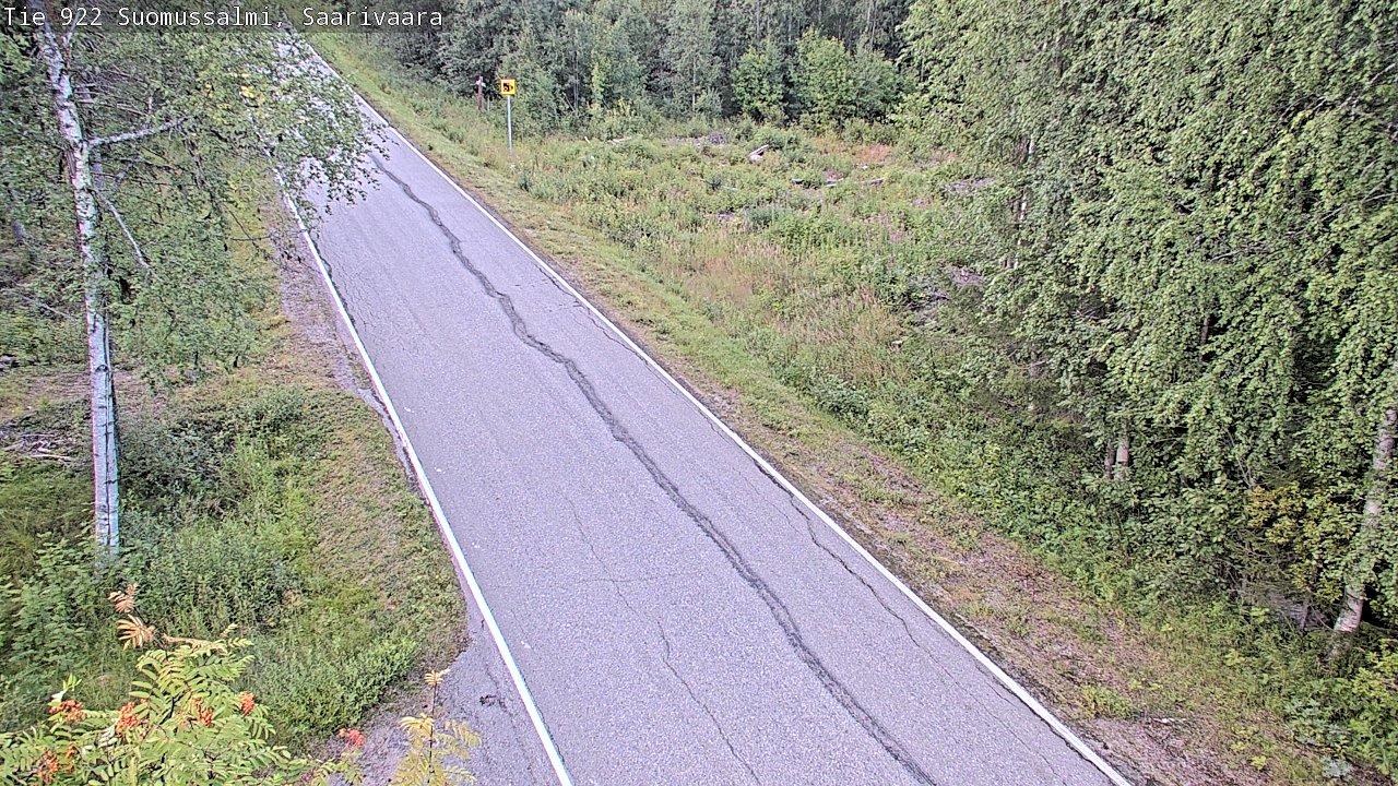 Kelikamerat Kuva Tie 843 Suomussalmi, Saarivaara, Suomussalmi, Kainuu