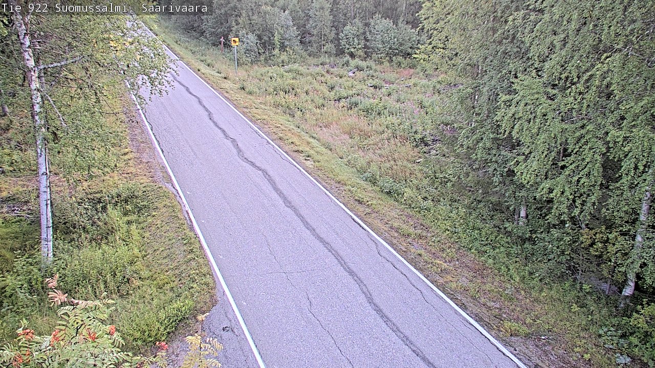 Kelikamerat Kuva Tie 843 Suomussalmi, Saarivaara, Suomussalmi, Kainuu