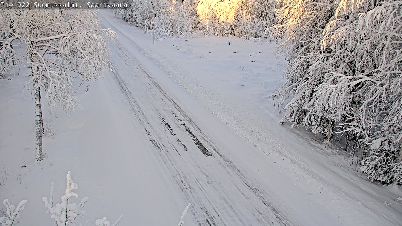 Kelikamerat Kuva Tie 843 Suomussalmi, Saarivaara, Suomussalmi, Kainuu