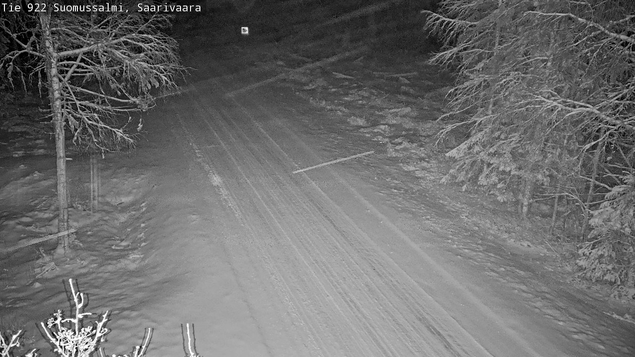 Weather Camera Image Road 950 843 Suomussalmi, Saarivaara, Suomussalmi, Kainuu