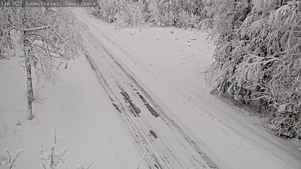 Kelikamerat Kuva Tie 843 Suomussalmi, Saarivaara, Suomussalmi, Kainuu