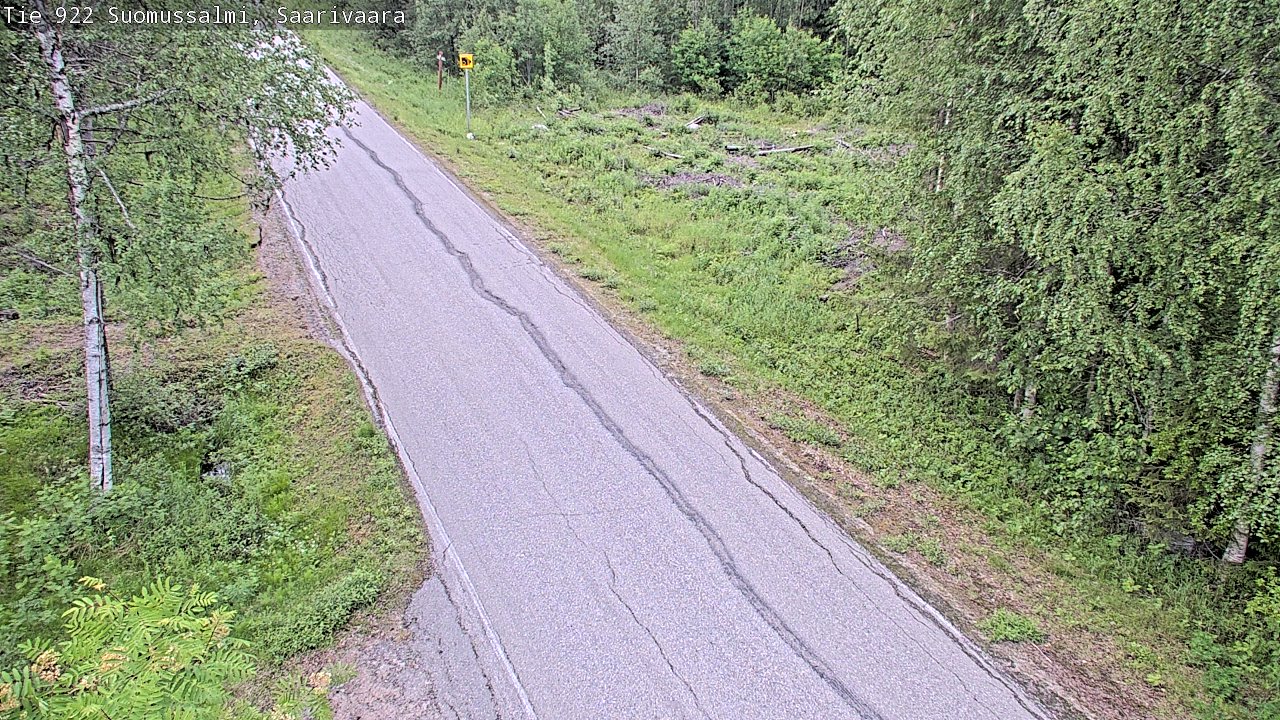 Kelikamerat Kuva Tie 843 Suomussalmi, Saarivaara, Suomussalmi, Kainuu