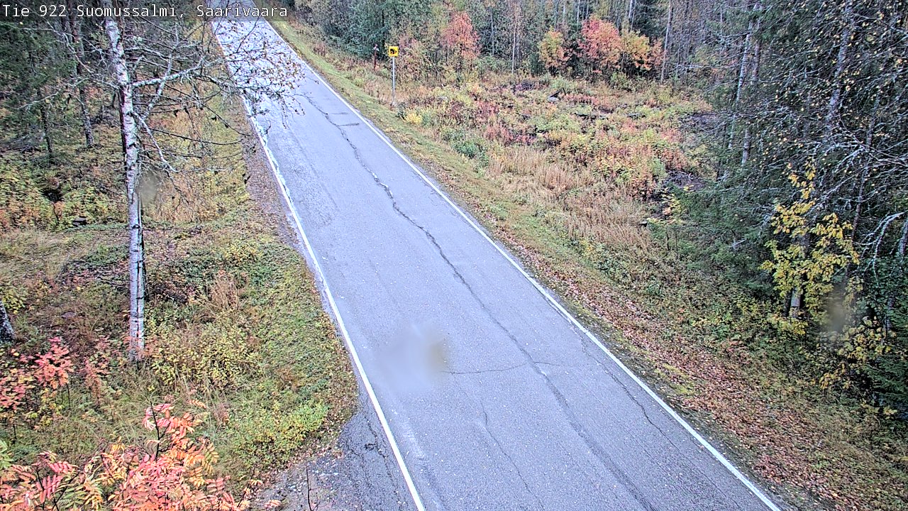 Weather Camera Image Road 950 843 Suomussalmi, Saarivaara, Suomussalmi, Kainuu