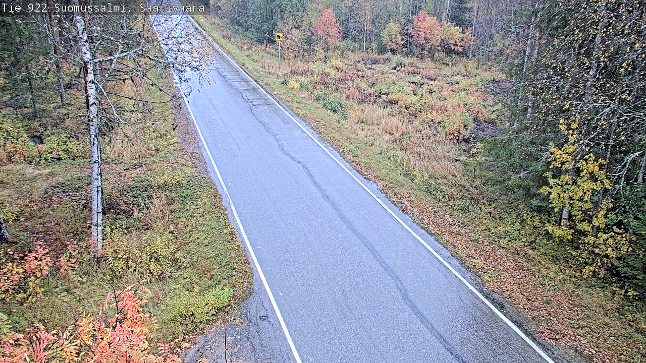 Kelikamerat Kuva Tie 843 Suomussalmi, Saarivaara, Suomussalmi, Kainuu