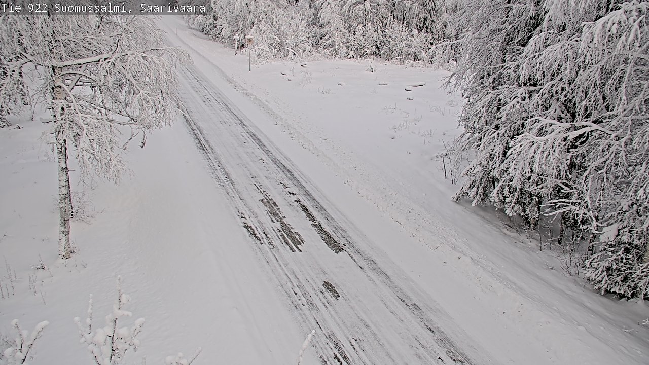 Kelikamerat Kuva Tie 843 Suomussalmi, Saarivaara, Suomussalmi, Kainuu