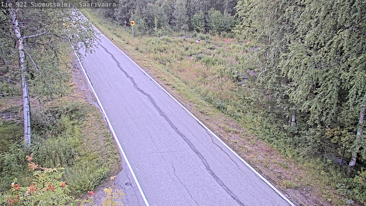 Kelikamerat Kuva Tie 843 Suomussalmi, Saarivaara, Suomussalmi, Kainuu