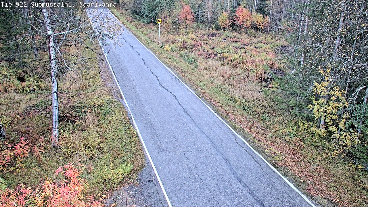 Kelikamerat Kuva Tie 843 Suomussalmi, Saarivaara, Suomussalmi, Kainuu