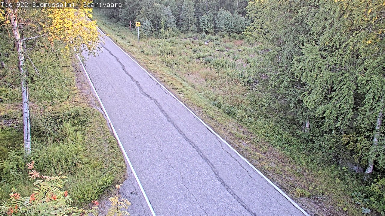 Kelikamerat Kuva Tie 843 Suomussalmi, Saarivaara, Suomussalmi, Kainuu