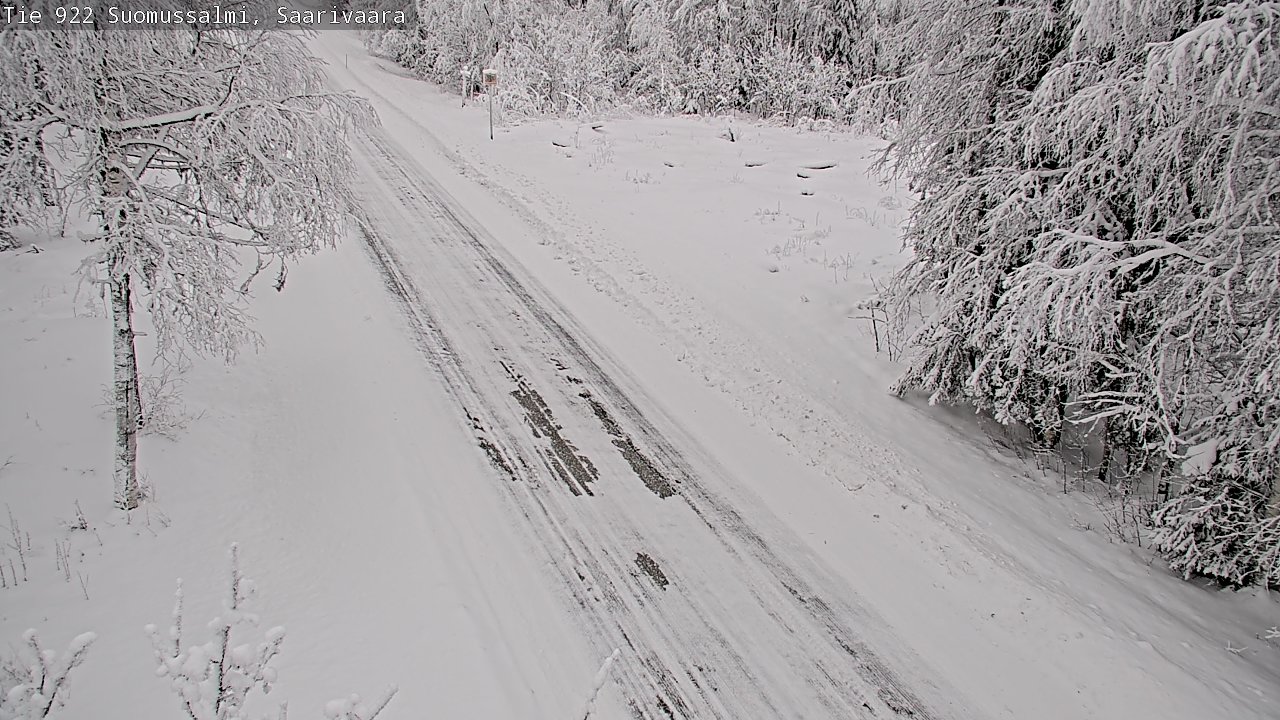 Kelikamerat Kuva Tie 843 Suomussalmi, Saarivaara, Suomussalmi, Kainuu