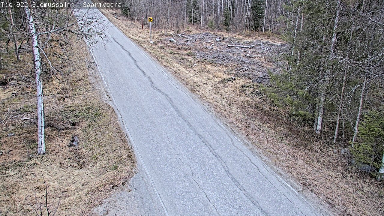 Kelikamerat Kuva Tie 843 Suomussalmi, Saarivaara, Suomussalmi, Kainuu