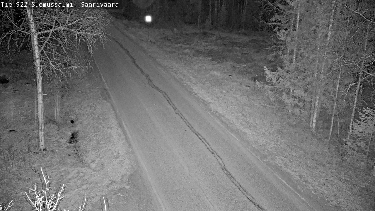 Weather Camera Image Road 950 843 Suomussalmi, Saarivaara, Suomussalmi, Kainuu