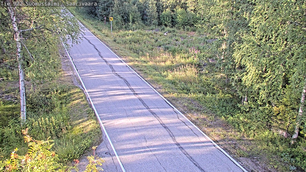 Kelikamerat Kuva Tie 843 Suomussalmi, Saarivaara, Suomussalmi, Kainuu
