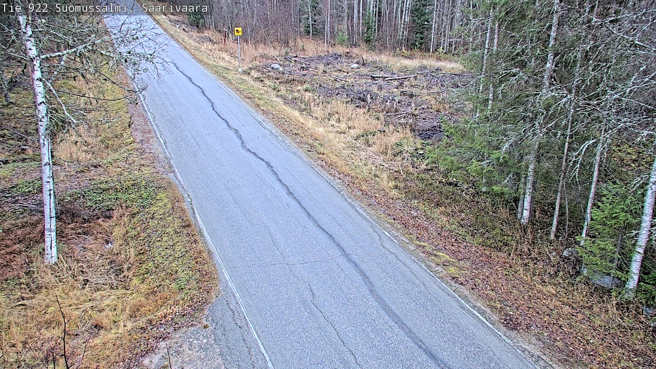 Kelikamerat Kuva Tie 843 Suomussalmi, Saarivaara, Suomussalmi, Kainuu