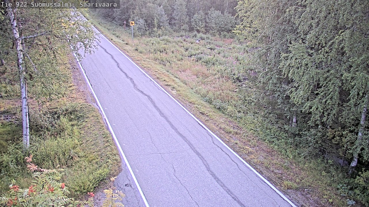 Kelikamerat Kuva Tie 843 Suomussalmi, Saarivaara, Suomussalmi, Kainuu